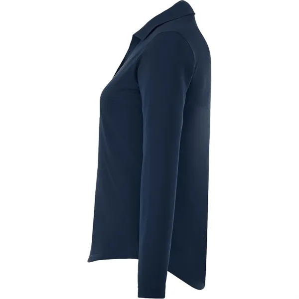 Women's Mori Long Sleeve Polo - Women's Mori Long Sleeve Polo - Image 17 of 36