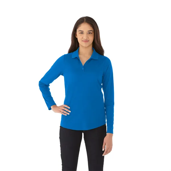 Women's Mori Long Sleeve Polo - Women's Mori Long Sleeve Polo - Image 18 of 36