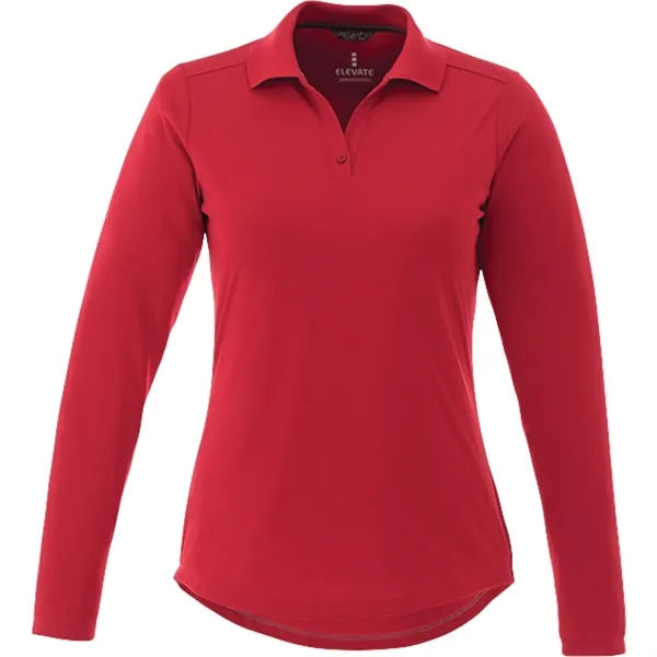Women's Mori Long Sleeve Polo - Women's Mori Long Sleeve Polo - Image 24 of 36