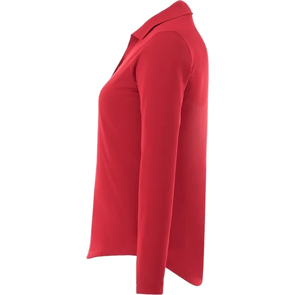 Women's Mori Long Sleeve Polo - Women's Mori Long Sleeve Polo - Image 27 of 36