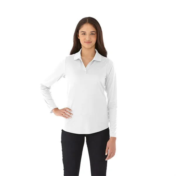 Women's Mori Long Sleeve Polo - Women's Mori Long Sleeve Polo - Image 28 of 36