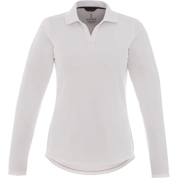Women's Mori Long Sleeve Polo - Women's Mori Long Sleeve Polo - Image 29 of 36