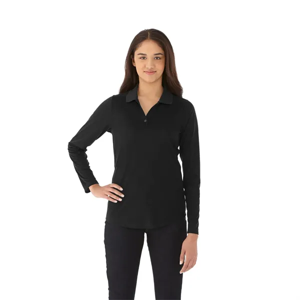 Women's Mori Long Sleeve Polo - Women's Mori Long Sleeve Polo - Image 33 of 36