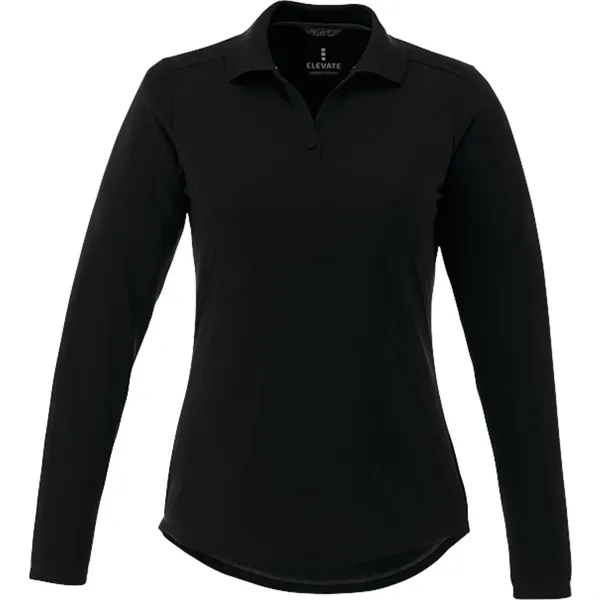 Women's Mori Long Sleeve Polo - Women's Mori Long Sleeve Polo - Image 34 of 36