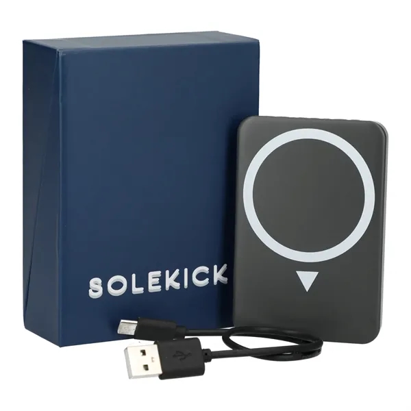 Solekick™ MagClick™ 5000 mAh Wireless Power Bank - Solekick™ MagClick™ 5000 mAh Wireless Power Bank - Image 0 of 9