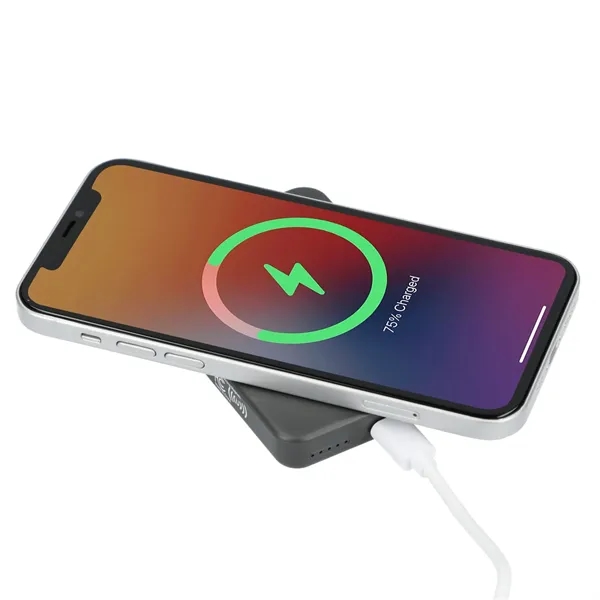 Solekick™ MagClick™ 5000 mAh Wireless Power Bank - Solekick™ MagClick™ 5000 mAh Wireless Power Bank - Image 9 of 9