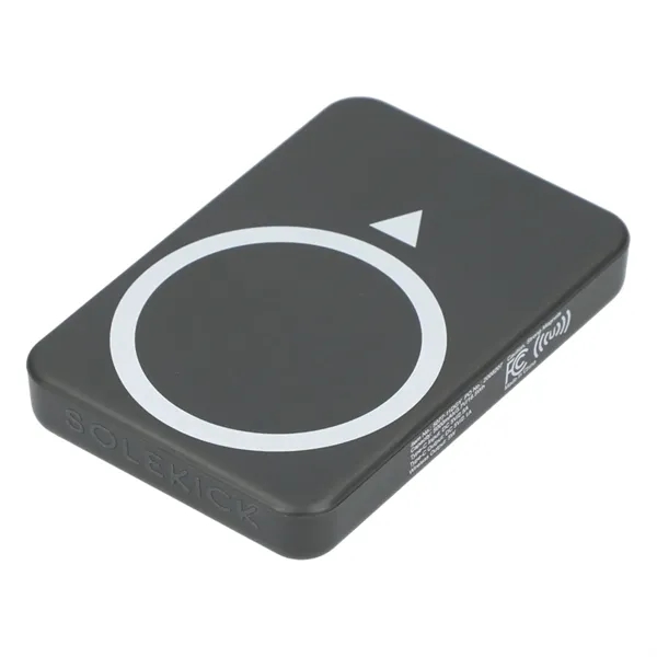 Solekick™ MagClick™ 5000 mAh Wireless Power Bank - Solekick™ MagClick™ 5000 mAh Wireless Power Bank - Image 7 of 9