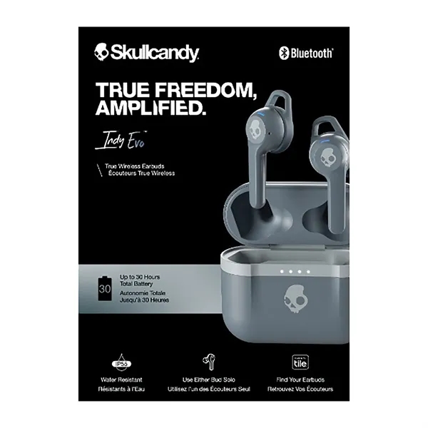 Skullcandy Indy Evo True Wireless Bluetooth Earbud - Skullcandy Indy Evo True Wireless Bluetooth Earbud - Image 3 of 4