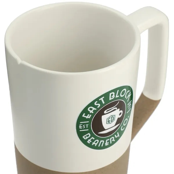 Tahoe Tea & Coffee Ceramic Mug with Wood Lid 16oz - Tahoe Tea & Coffee Ceramic Mug with Wood Lid 16oz - Image 4 of 15