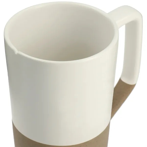 Tahoe Tea & Coffee Ceramic Mug with Wood Lid 16oz - Tahoe Tea & Coffee Ceramic Mug with Wood Lid 16oz - Image 6 of 15