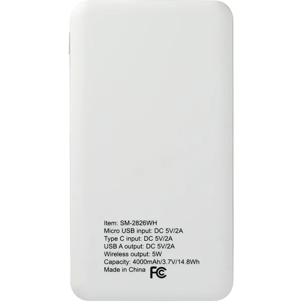Axial 4000 mAh Wireless Power Bank - Axial 4000 mAh Wireless Power Bank - Image 17 of 17