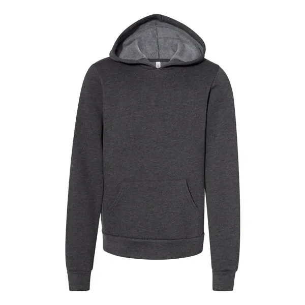 BELLA + CANVAS Youth Sponge Fleece Hoodie Sweatshirt - BELLA + CANVAS Youth Sponge Fleece Hoodie Sweatshirt - Image 5 of 22