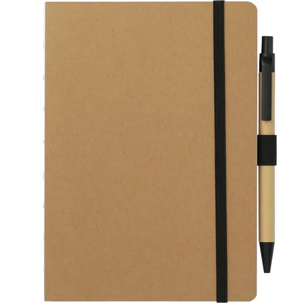 FSC® Recycled 5" x 7" Notebook and Pen Set - FSC® Recycled 5" x 7" Notebook and Pen Set - Image 1 of 6