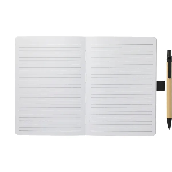 FSC® Recycled 5" x 7" Notebook and Pen Set - FSC® Recycled 5" x 7" Notebook and Pen Set - Image 2 of 6