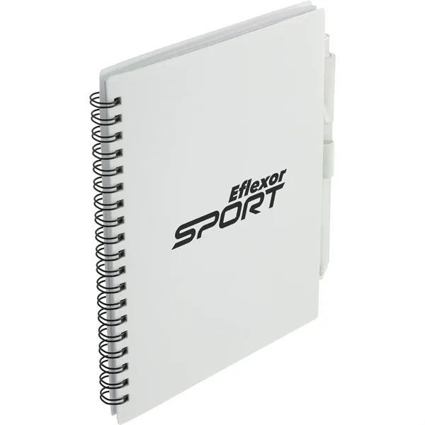 FSC® Recycled 5.5'' x 7'' Spiral Notebook w/ RPET Pe - FSC® Recycled 5.5'' x 7'' Spiral Notebook w/ RPET Pe - Image 2 of 36