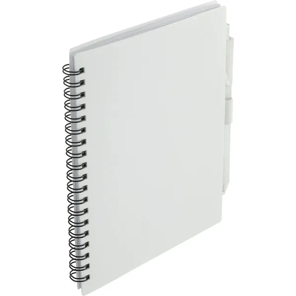 FSC® Recycled 5.5'' x 7'' Spiral Notebook w/ RPET Pe - FSC® Recycled 5.5'' x 7'' Spiral Notebook w/ RPET Pe - Image 5 of 36
