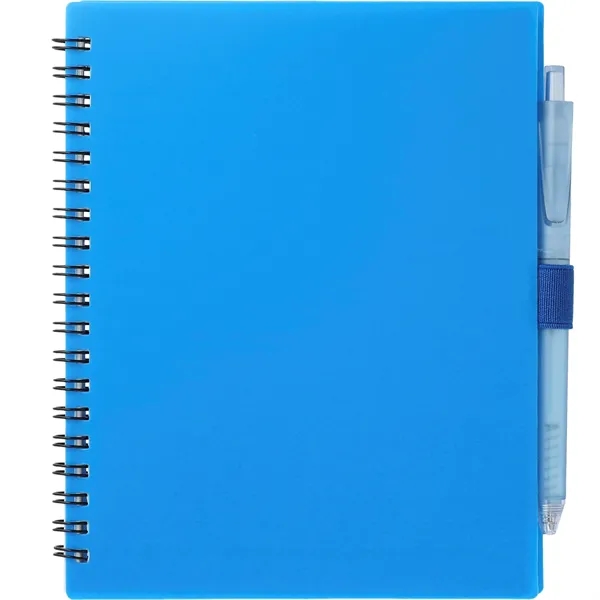 FSC® Recycled 5.5'' x 7'' Spiral Notebook w/ RPET Pe - FSC® Recycled 5.5'' x 7'' Spiral Notebook w/ RPET Pe - Image 26 of 36