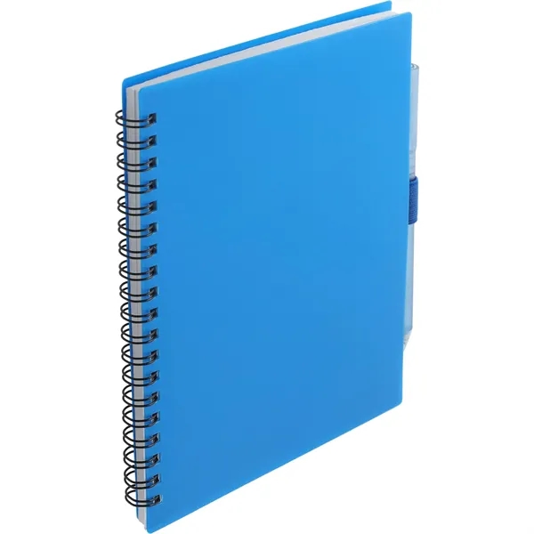 FSC® Recycled 5.5'' x 7'' Spiral Notebook w/ RPET Pe - FSC® Recycled 5.5'' x 7'' Spiral Notebook w/ RPET Pe - Image 27 of 36