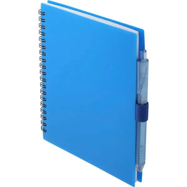 FSC® Recycled 5.5'' x 7'' Spiral Notebook w/ RPET Pe - FSC® Recycled 5.5'' x 7'' Spiral Notebook w/ RPET Pe - Image 28 of 36