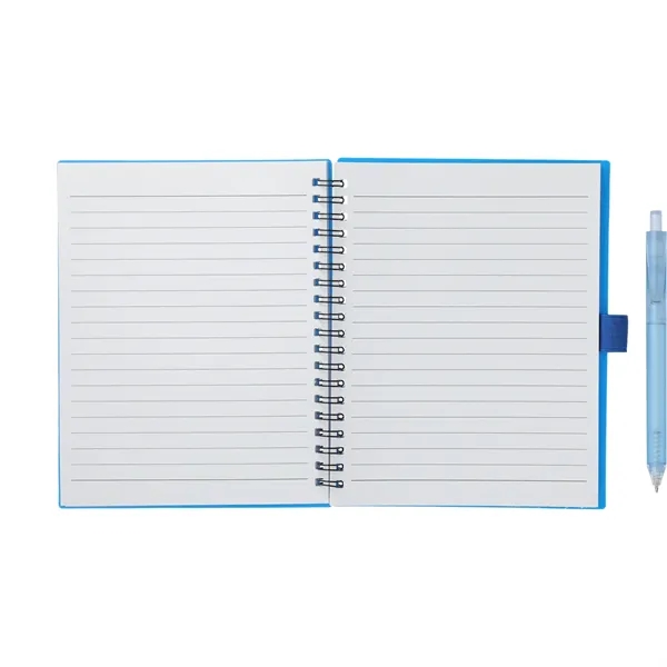 FSC® Recycled 5.5'' x 7'' Spiral Notebook w/ RPET Pe - FSC® Recycled 5.5'' x 7'' Spiral Notebook w/ RPET Pe - Image 29 of 36