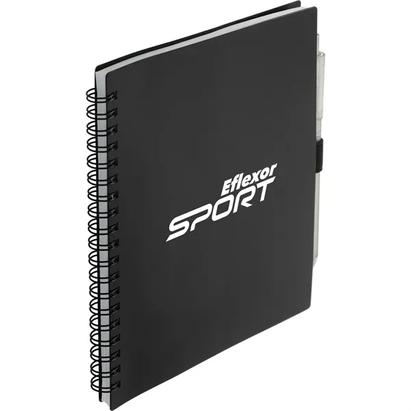FSC® Recycled 5.5'' x 7'' Spiral Notebook w/ RPET Pe - FSC® Recycled 5.5'' x 7'' Spiral Notebook w/ RPET Pe - Image 31 of 36