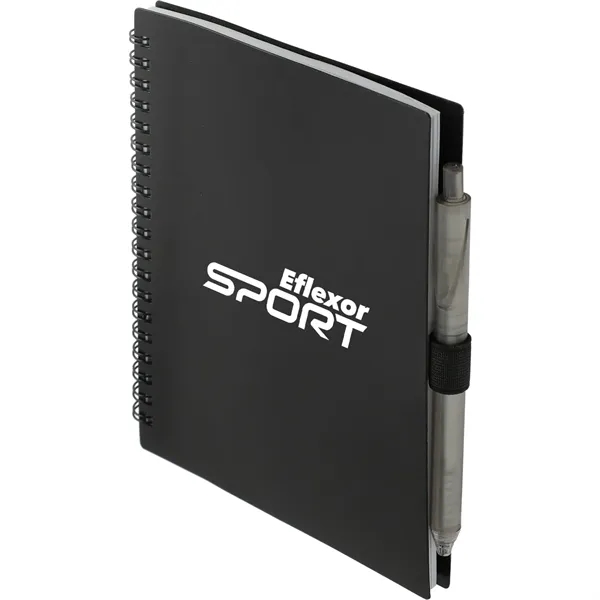 FSC® Recycled 5.5'' x 7'' Spiral Notebook w/ RPET Pe - FSC® Recycled 5.5'' x 7'' Spiral Notebook w/ RPET Pe - Image 32 of 36