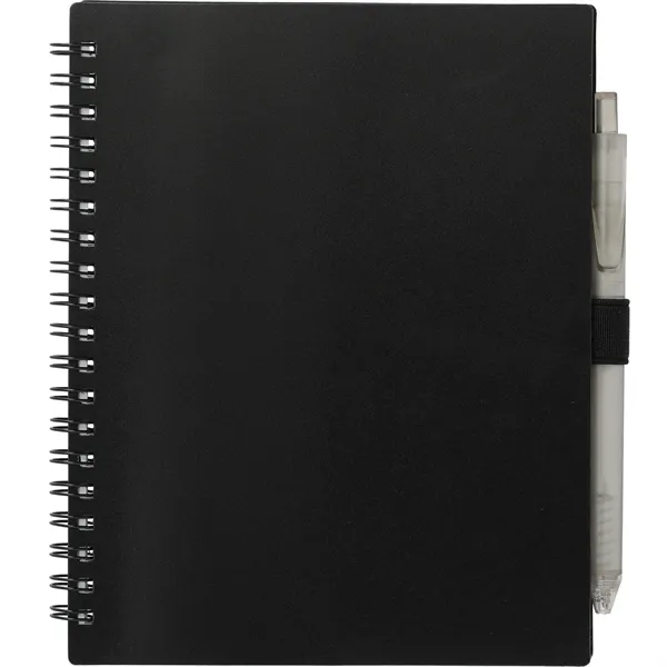 FSC® Recycled 5.5'' x 7'' Spiral Notebook w/ RPET Pe - FSC® Recycled 5.5'' x 7'' Spiral Notebook w/ RPET Pe - Image 33 of 36