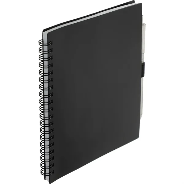 FSC® Recycled 5.5'' x 7'' Spiral Notebook w/ RPET Pe - FSC® Recycled 5.5'' x 7'' Spiral Notebook w/ RPET Pe - Image 34 of 36