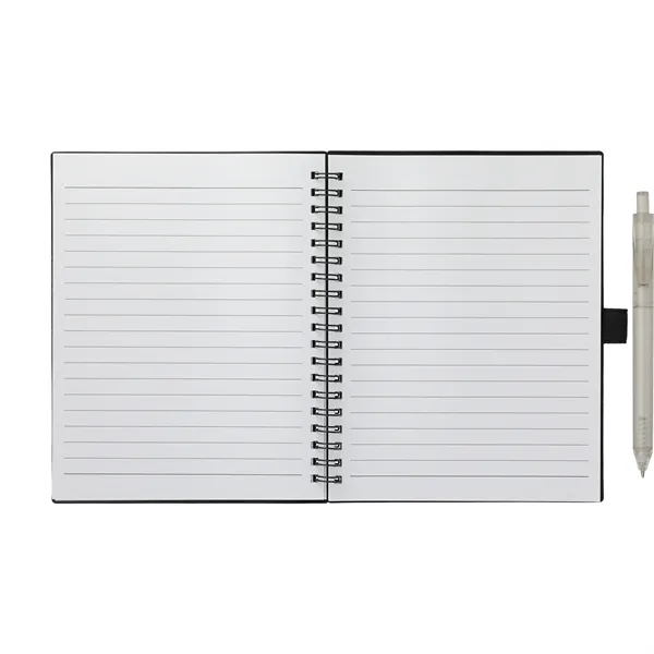 FSC® Recycled 5.5'' x 7'' Spiral Notebook w/ RPET Pe - FSC® Recycled 5.5'' x 7'' Spiral Notebook w/ RPET Pe - Image 36 of 36