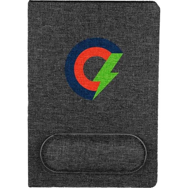 5.5" x 8.5" FSC® Recycled Mouse Pad Bound Notebook - 5.5" x 8.5" FSC® Recycled Mouse Pad Bound Notebook - Image 0 of 12
