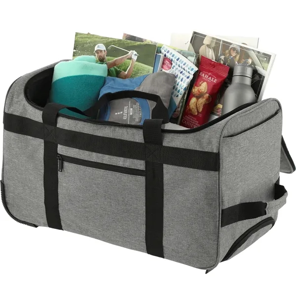 Graphite Recycled Wheeled Duffel - Graphite Recycled Wheeled Duffel - Image 5 of 9