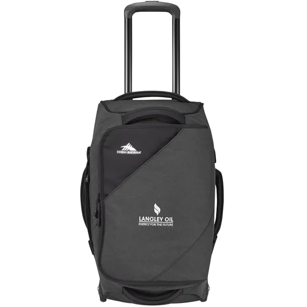 High Sierra Forester RPET 22" Wheeled Duffle Bag - High Sierra Forester RPET 22" Wheeled Duffle Bag - Image 1 of 10