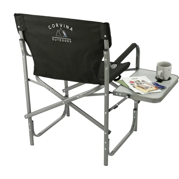 Director's Chair with Side Table - Director's Chair with Side Table - Image 3 of 6