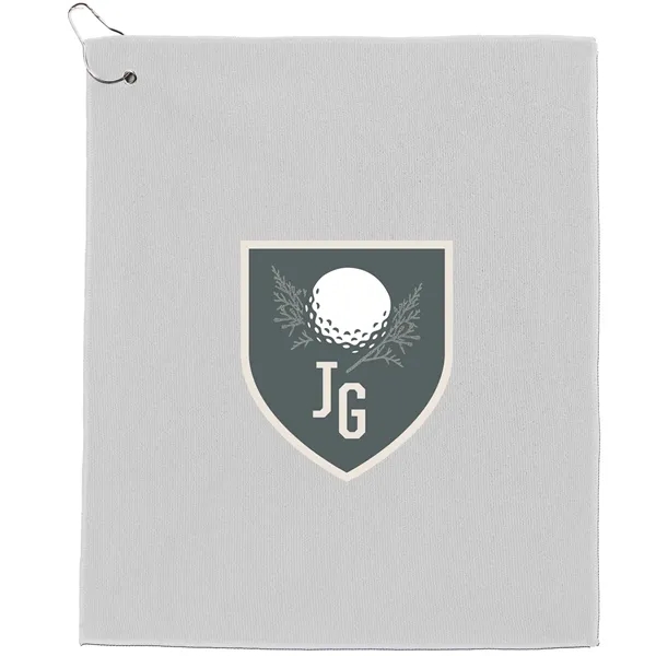 15" x 18" Recycled 300g Terry Polyester Towel - 15" x 18" Recycled 300g Terry Polyester Towel - Image 5 of 6