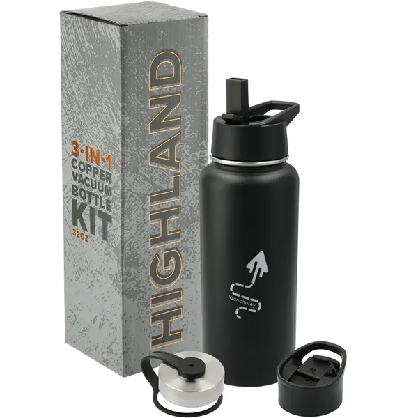 Highland 3-in-1 Copper Vacuum Bottle Kit 32oz - Highland 3-in-1 Copper Vacuum Bottle Kit 32oz - Image 7 of 25