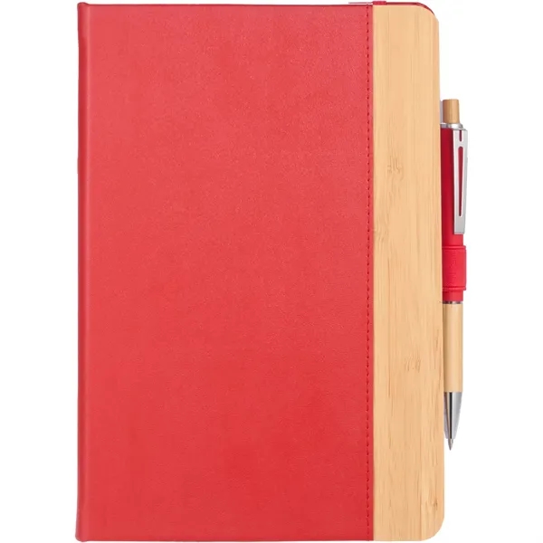 5.5' x 8.5' FSC® Recycled Kia Bamboo Journal - 5.5' x 8.5' FSC® Recycled Kia Bamboo Journal - Image 7 of 11