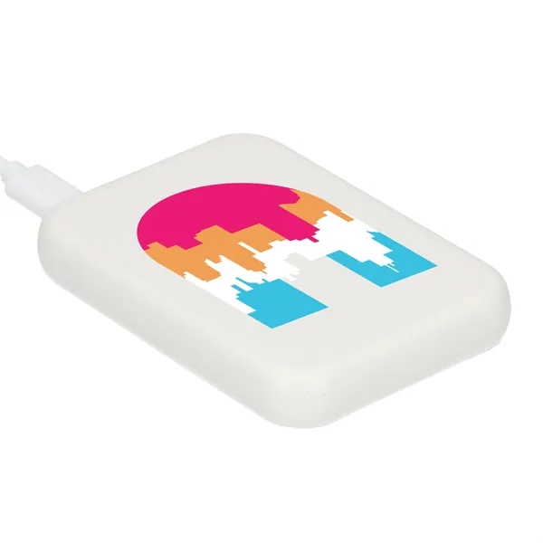 Custom Recycled ABS 3000 mAh Wireless Power Bank