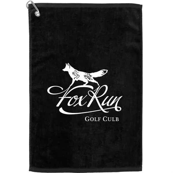 Custom 3.5 lb./doz. 16x25in Terry Golf Towel