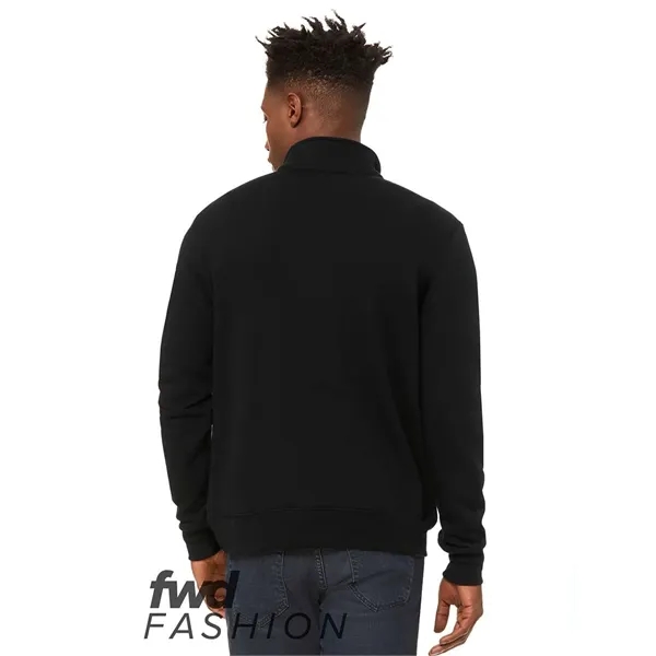 BELLA + CANVAS Unisex FWD Fashion Quarter-Zip Sweatshirt - BELLA + CANVAS Unisex FWD Fashion Quarter-Zip Sweatshirt - Image 4 of 8