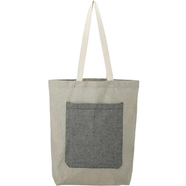 Recycled Cotton Pocket Tote - Recycled Cotton Pocket Tote - Image 1 of 5