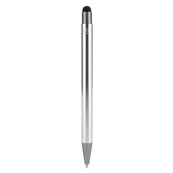 Recycled Aluminum Gel Ballpoint Stylus - Recycled Aluminum Gel Ballpoint Stylus - Image 12 of 14