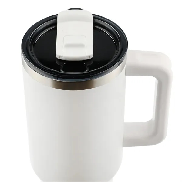 Pinnacle Recycled Travel Tumbler with Straw 40oz - Pinnacle Recycled Travel Tumbler with Straw 40oz - Image 4 of 54