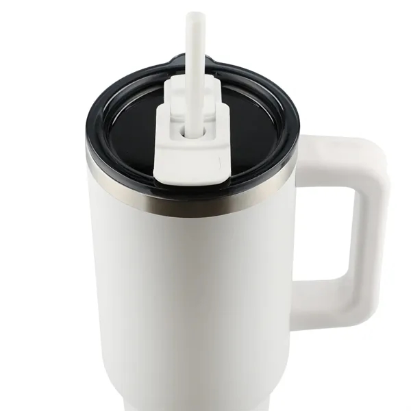 Pinnacle Recycled Travel Tumbler with Straw 40oz - Pinnacle Recycled Travel Tumbler with Straw 40oz - Image 6 of 54