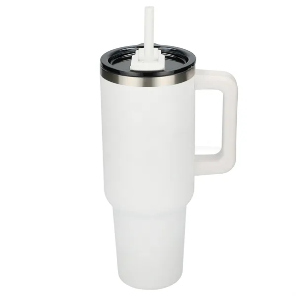 Pinnacle Recycled Travel Tumbler with Straw 40oz - Pinnacle Recycled Travel Tumbler with Straw 40oz - Image 7 of 54