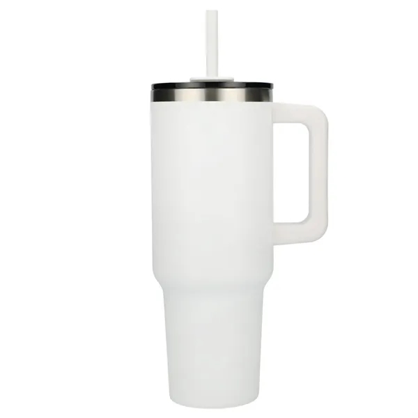 Pinnacle Recycled Travel Tumbler with Straw 40oz - Pinnacle Recycled Travel Tumbler with Straw 40oz - Image 8 of 54