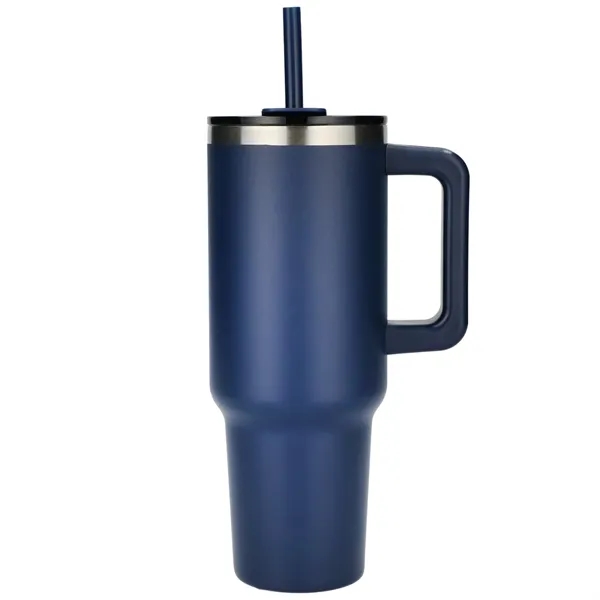 Pinnacle Recycled Travel Tumbler with Straw 40oz - Pinnacle Recycled Travel Tumbler with Straw 40oz - Image 18 of 54