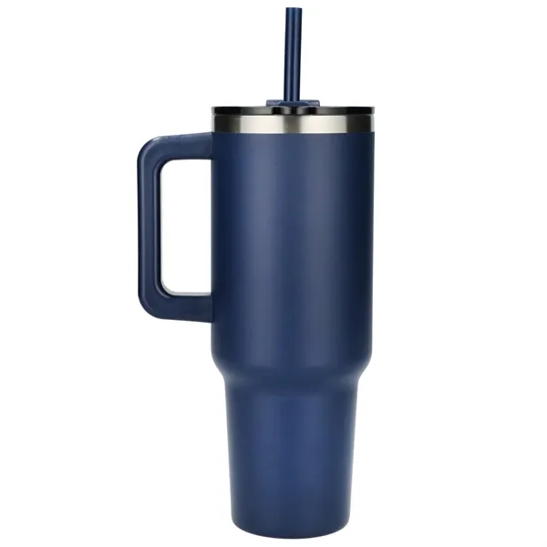 Pinnacle Recycled Travel Tumbler with Straw 40oz - Pinnacle Recycled Travel Tumbler with Straw 40oz - Image 20 of 54