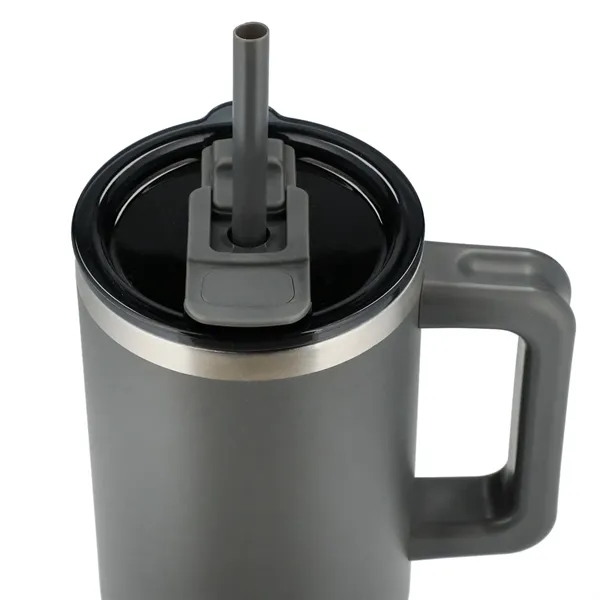 Pinnacle Recycled Travel Tumbler with Straw 40oz - Pinnacle Recycled Travel Tumbler with Straw 40oz - Image 37 of 54