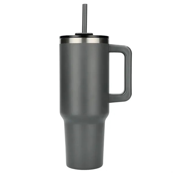 Pinnacle Recycled Travel Tumbler with Straw 40oz - Pinnacle Recycled Travel Tumbler with Straw 40oz - Image 39 of 54