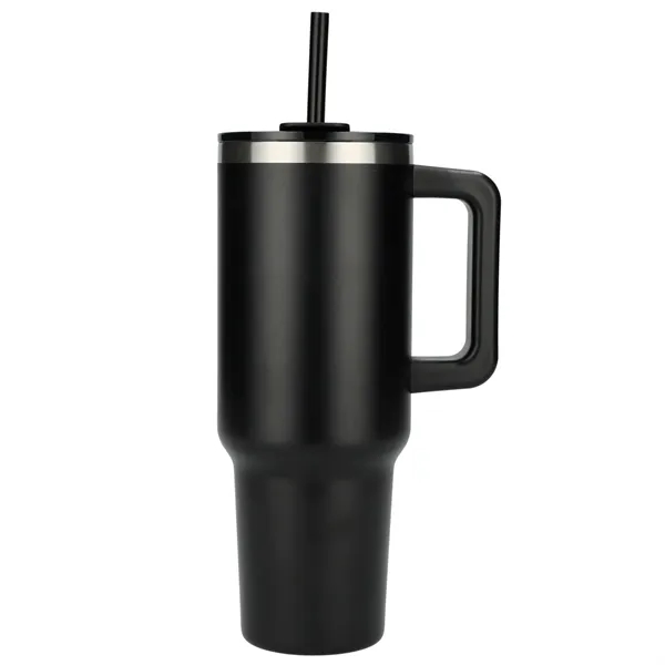 Pinnacle Recycled Travel Tumbler with Straw 40oz - Pinnacle Recycled Travel Tumbler with Straw 40oz - Image 49 of 54